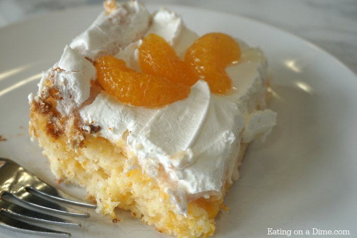Mandarin orange angel food cake recipe
